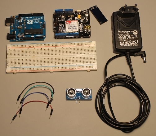 Компоненты GSM-сигнализации на Arduino Uno