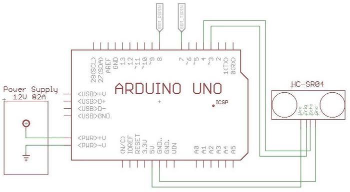 Схема на Arduino Uno