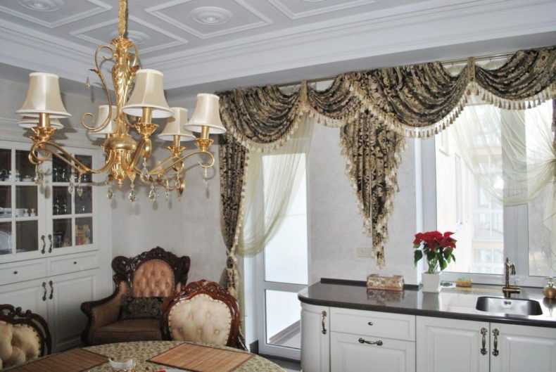 Ламбрекены для штор: ТОП-200 лучших идей дизайна с фото