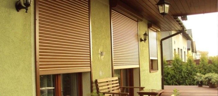 (+70 фото) Ставни окон в разных комнатах